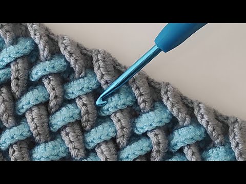 Вязаное крючком детское одеяло для начинающих