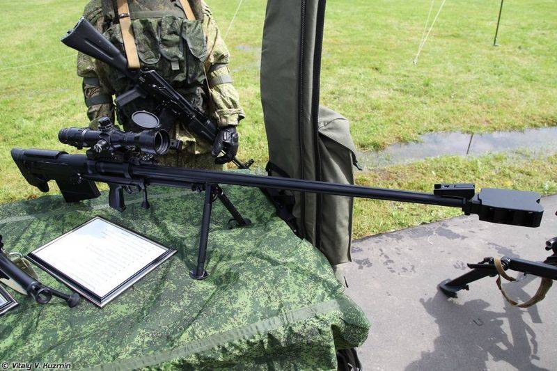 Снайперы ЮВО вооружаются снайперскими винтовками "Корд-М" 12,7-мм