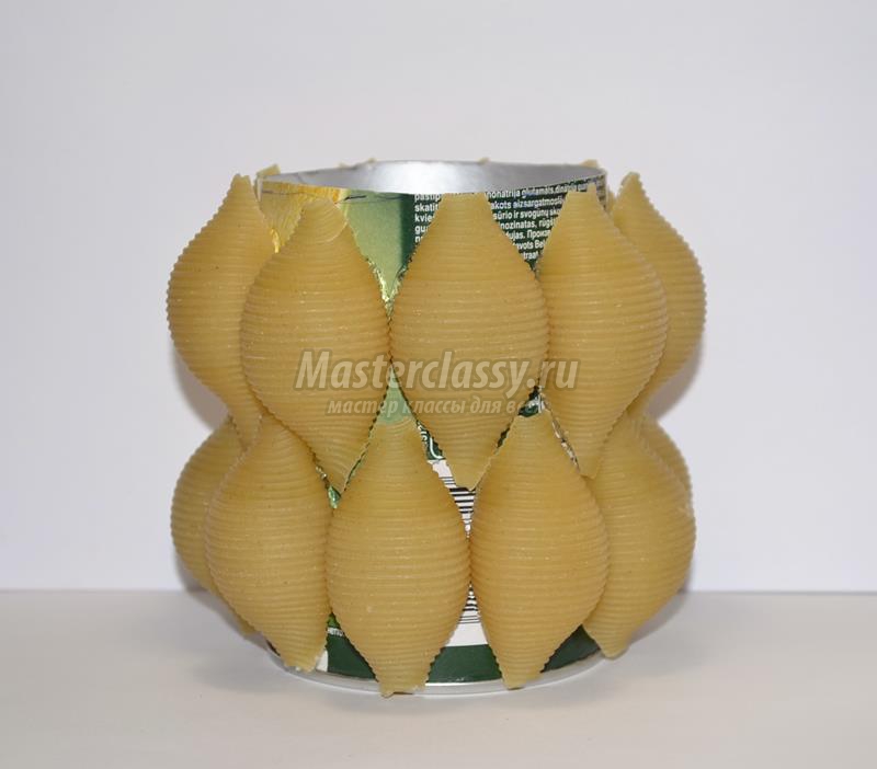 Создаём карандашницу — поделку из макарон своими руками Создаём карандашницу — поделку из макарон своими руками мастер-класс,поделки,рукоделие,своими руками,сделай сам,творчество