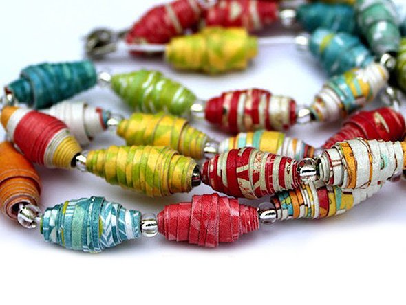 Бусы из Ничего — 25 фото идей для вдохновения Бусы из Ничего — 25 фото идей для вдохновения очумелые ручки