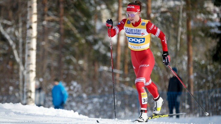 Наталья Непряева выиграла масс-старт на 30 км в рамках ЧР по лыжным гонкам