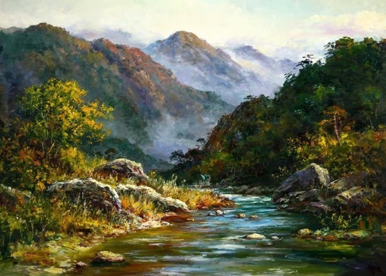 Моя любовь стала светлой рекой 