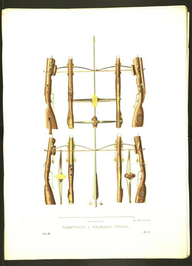 Арбалет по-русски. Самострелы ратников оружие