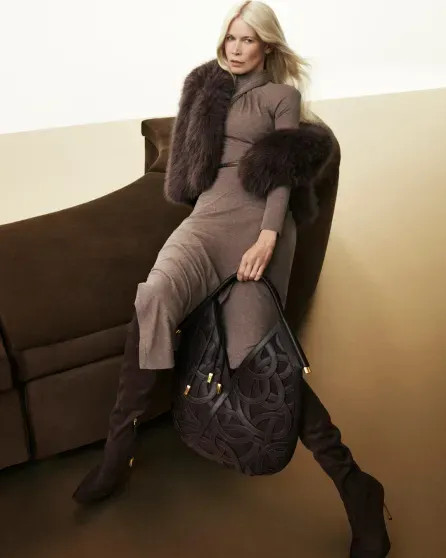 Клаудия Шиффер для Donna Karan