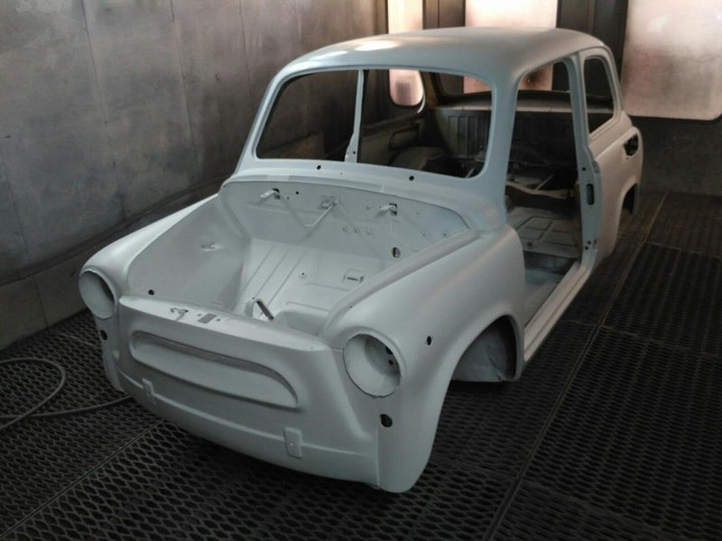 Реставрация ЗАЗ 965А 1967 года выпуска 1967 год, ЗАЗ-965А, авто, реставрация