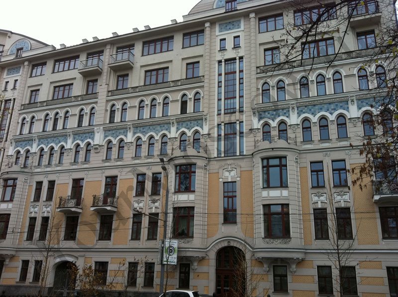 Причудливый декор московских домов в стиле модерн, ч.7