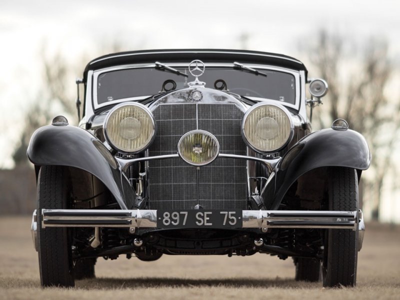  Mercedes-Benz 540 K Cabriolet "Туринг-кар" mercedes-benz, Туринг-кар, олдтаймер, ретро авто