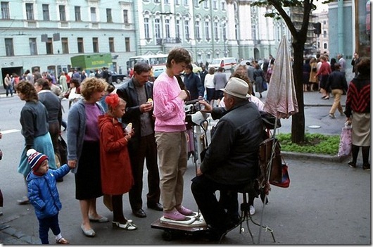 Ленинград 80-х глазами западных туристов 