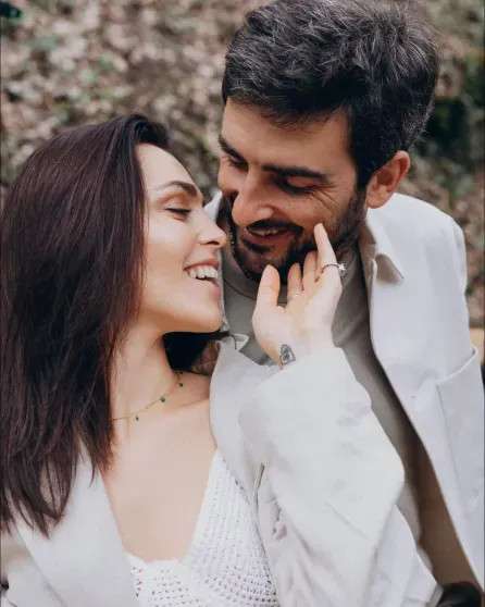 Сати Казанова с мужем