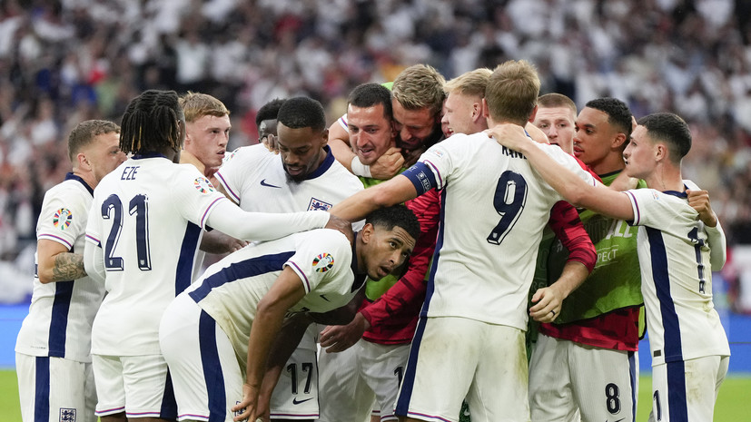 Сборная Англии впервые в своей истории вышла в четвертьфинал на двух Евро подряд