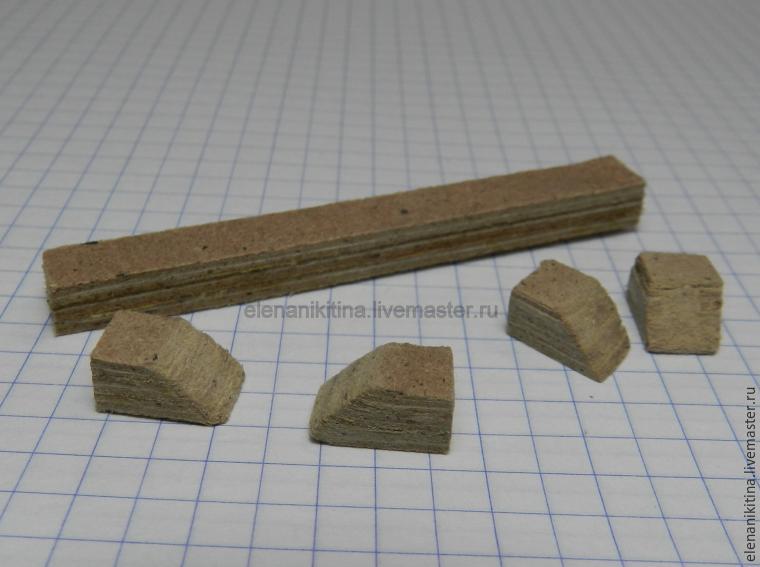 Кухонный стол для кукольного дома. Кухонный стол для кукольного дома. мастер класс