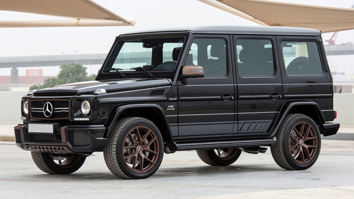 Mercedes-Benz G 65 AMG обладает V-образным мотором мощностью 630 л. с./ Фото: carpixel.net