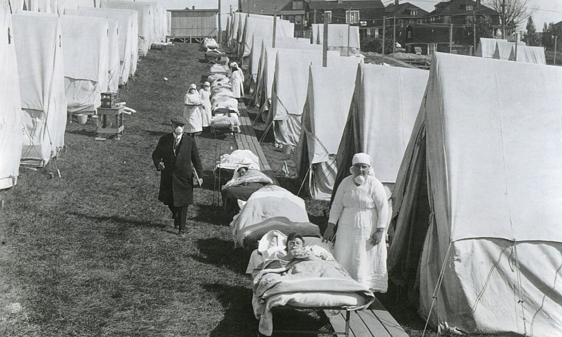 Испанка 1918/ Коронавирус 2020    (Немного истории медицины и фотографий)
