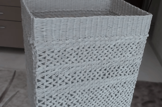 Корзина для белья без лишних затрат