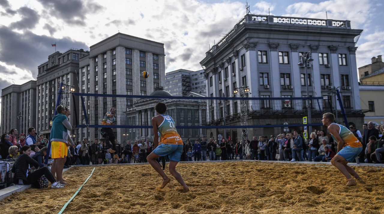 Празднование Дня города в Москве