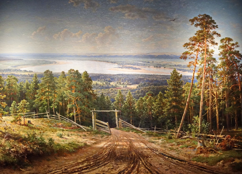 "Река Кама близ Елабуги" Шишкин И.И. 1885г.