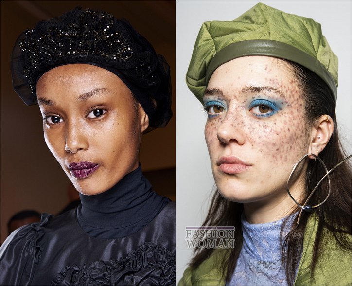 Модные головные уборы осень-зима 2019-2020 головные уборы,дизайнеры,коллекции,мода,мода и красота,модные тенденции