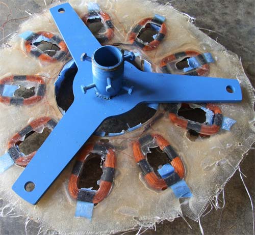 Вертикальный ветрогенератор своими руками Вертикальный ветрогенератор своими руками самоделкин