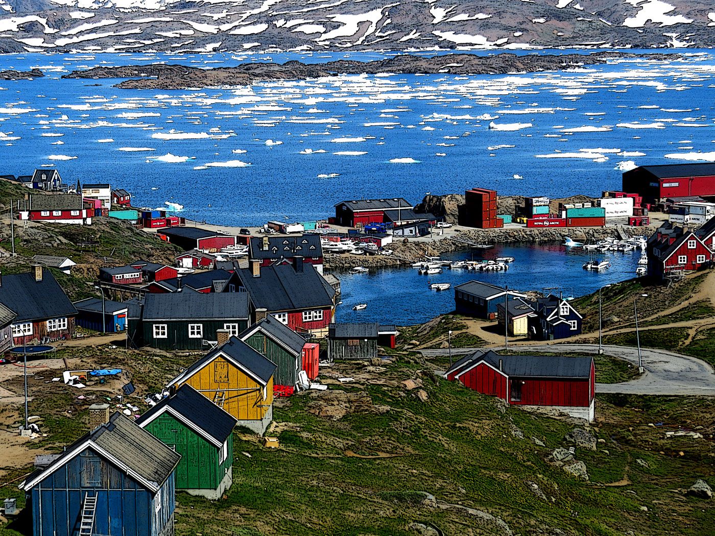 Гренландия осадки. Нуук Гренландия. Гренландия (остров). Гренландия столица Нуук. Поселение Нуук Гренландия.