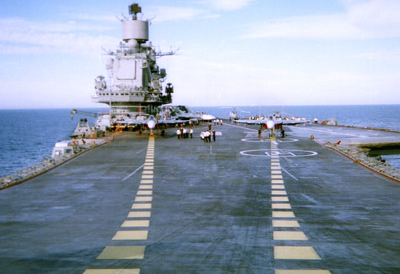 Крейсер "Адмирал Кузнецов". Фото: wikimedia.org