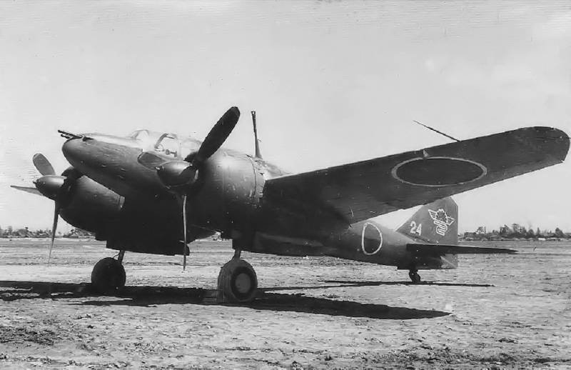 Тяжелые двухмоторные японские истребители против американских бомбардировщиков ввс