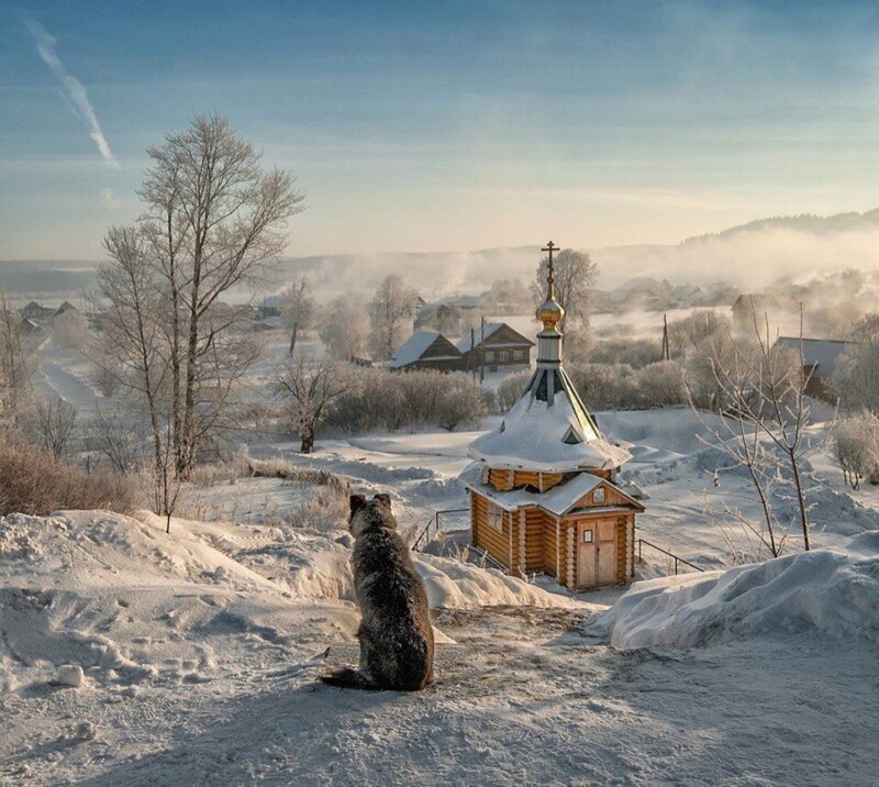 Простота и обаяние российских пейзажей город, природа, родина, россия, село, эстетика