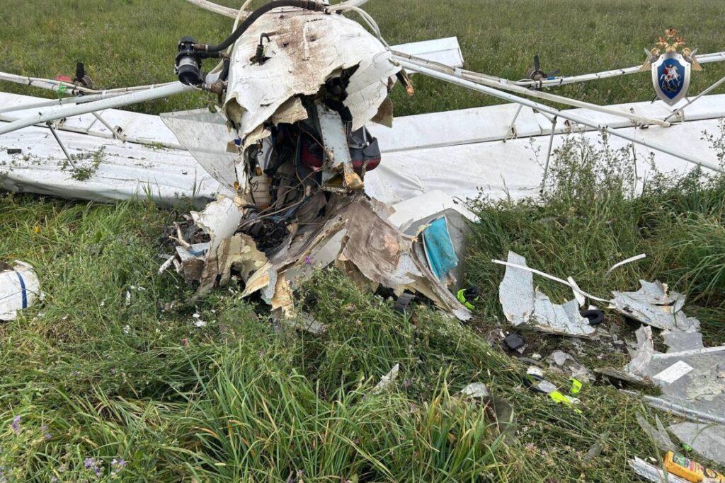 Легкомоторный самолет разбился в Рязанской области, пилот погиб
