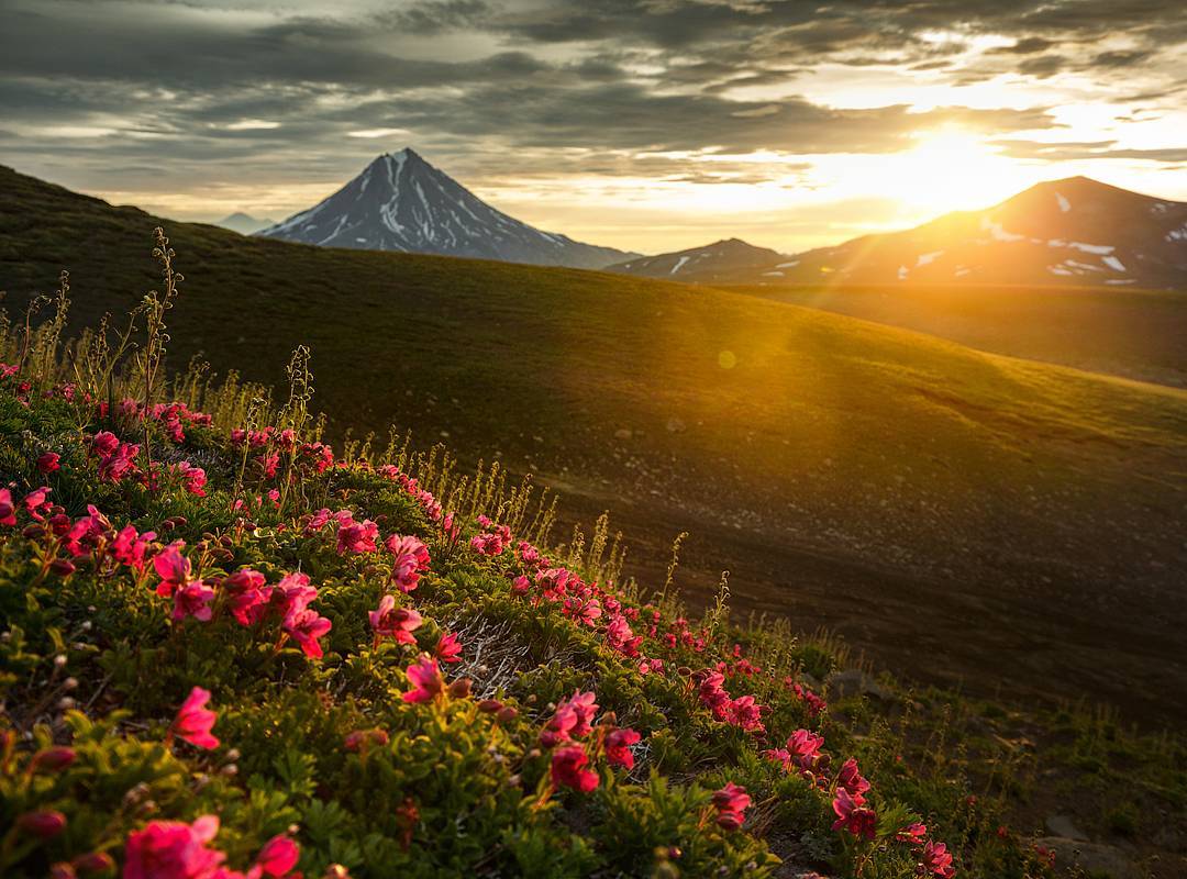 Как люди едут на Толбачик после извержения. Камчатка. Россия