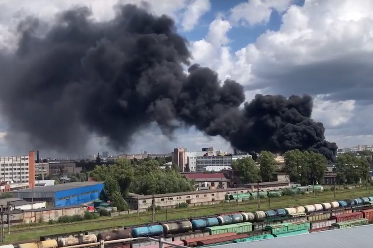 Пожар на подвойского