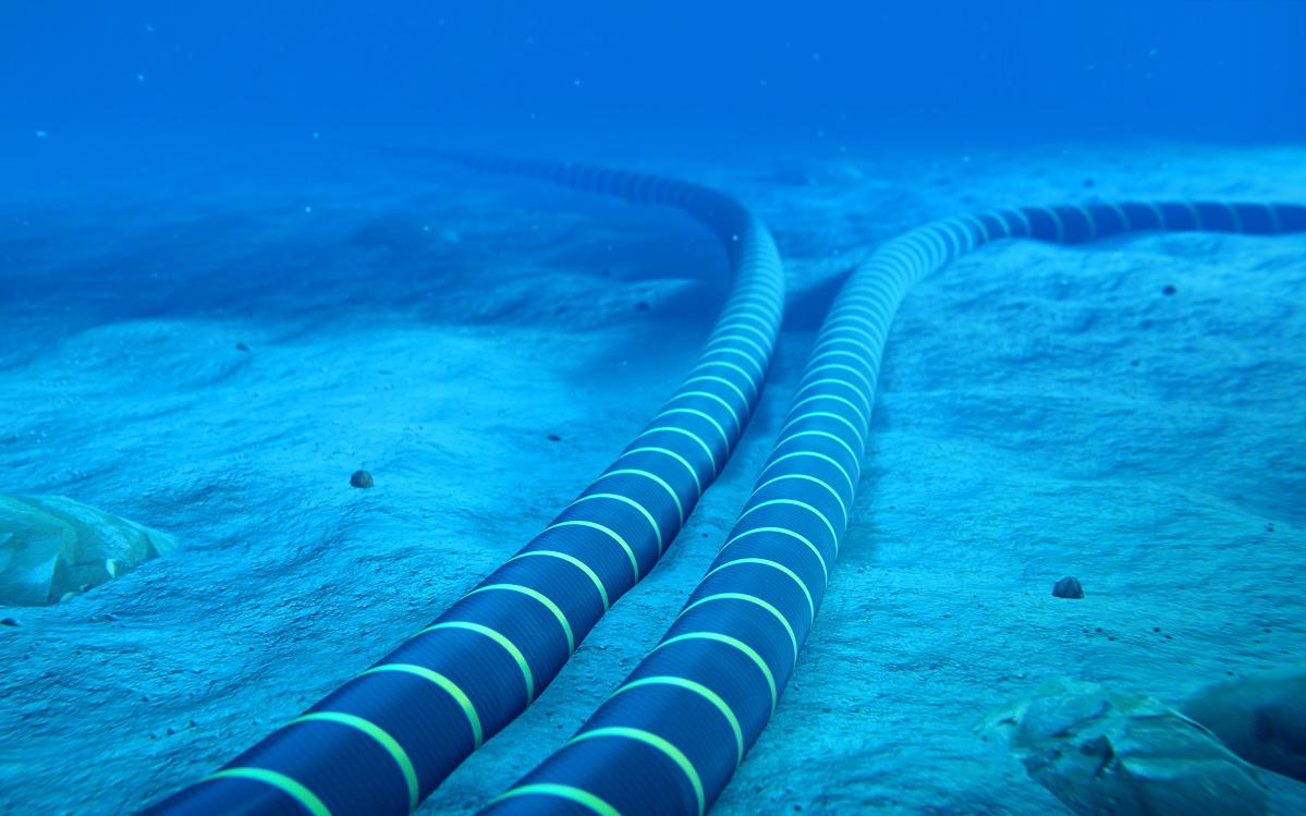 (Фото для иллюстрации) Подводный кабель