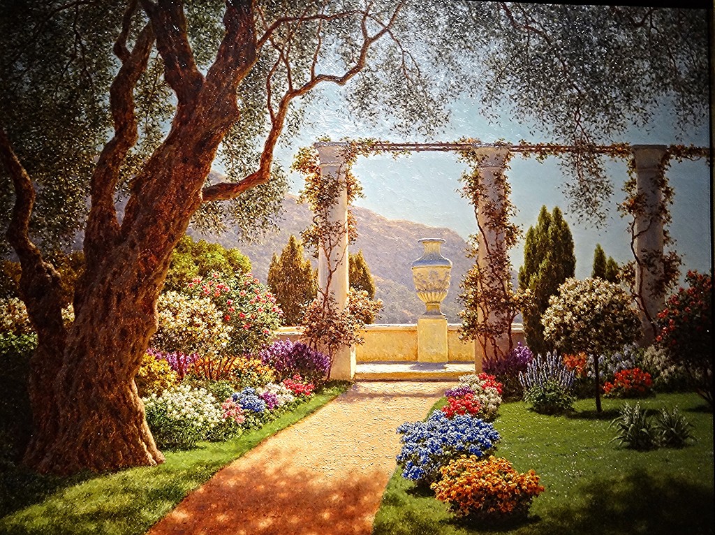 "Средиземноморский сад" И. Шультце, 1920-е годы