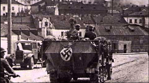Противник вступает в Минск 28 июня 1941 г.