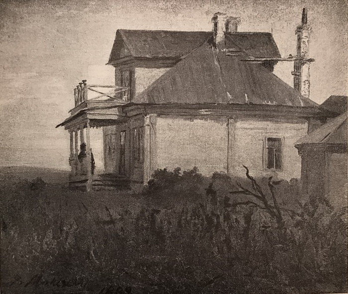 Первый этюд маслом для картины «Все в прошлом» Первый этюд маслом для картины «Все в прошлом»