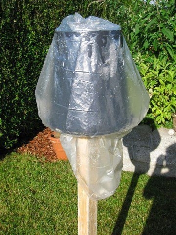 Кашпо для цветов своими руками Кашпо для цветов своими руками handmake,мастер-классы,поделки для сада,поделки своими руками,разное