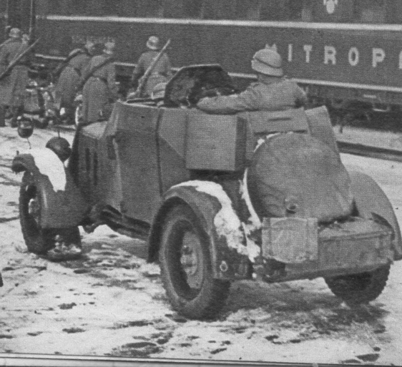 Maschinengewehrkraftwagen Sd.Kfz.13 «Adler» 