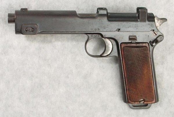 Пистолет Steyr M1912 / M1911 / Steyr Hahn оружие