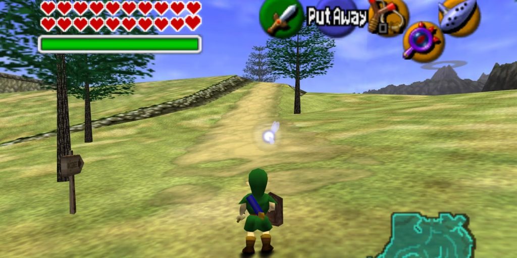 The Legend of Zelda, задавшая стандарт для большинства счётчиков HP