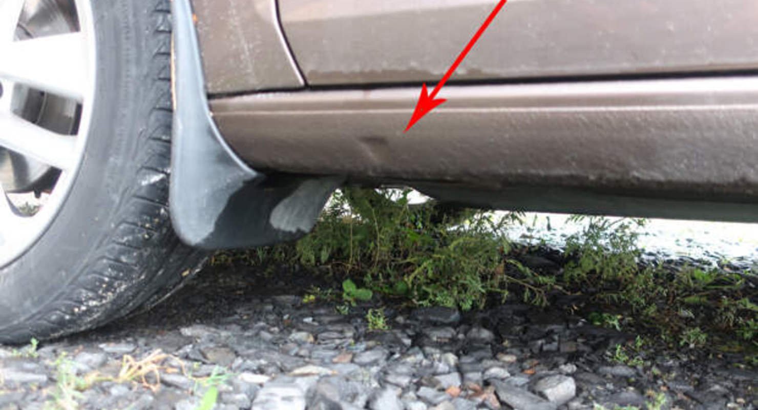 Для чего нужны выштамповки на порогах автомобилей?