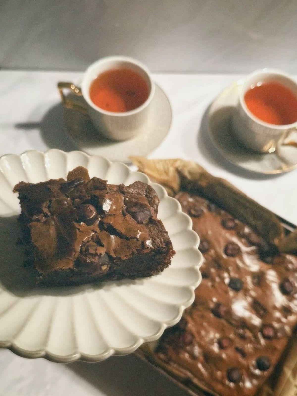 Постный десерт: рецепт брауни с кремом из авокадо — попробуете один раз, не забудете никогда мука —, какао, миске, брауни, кремом, смешайте, льняной, глубокой, перемешайте, перемешайтеВ, ваниль, ст лСироп, молоко, растительное, влейте, Аккуратно, консистенции, однородной, тщательно, приготовленияВ