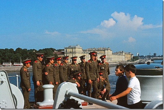 Ленинград 80-х глазами западных туристов 