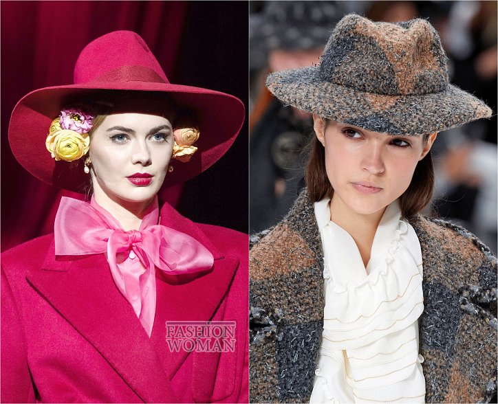 Модные головные уборы осень-зима 2019-2020 головные уборы,дизайнеры,коллекции,мода,мода и красота,модные тенденции