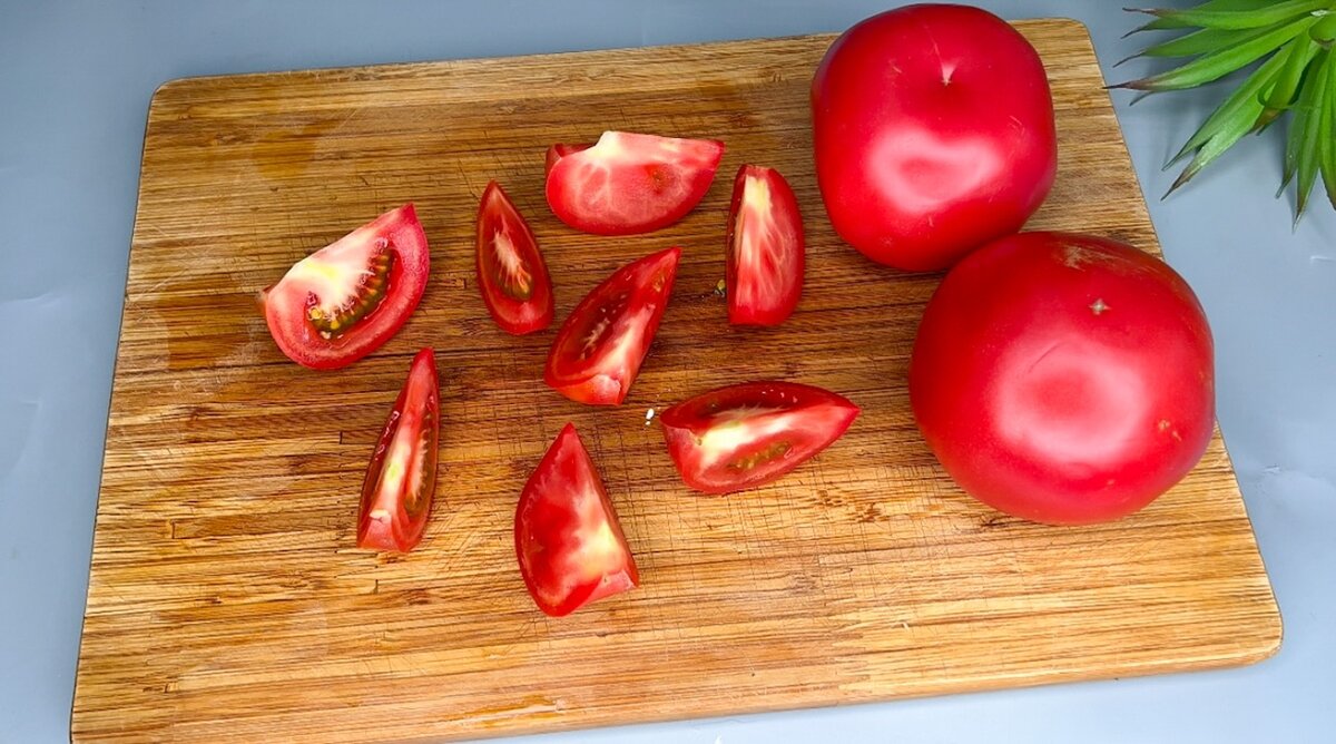 Готовлю маринованные помидоры 