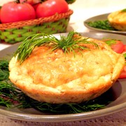 Картофельно-укропное суфле