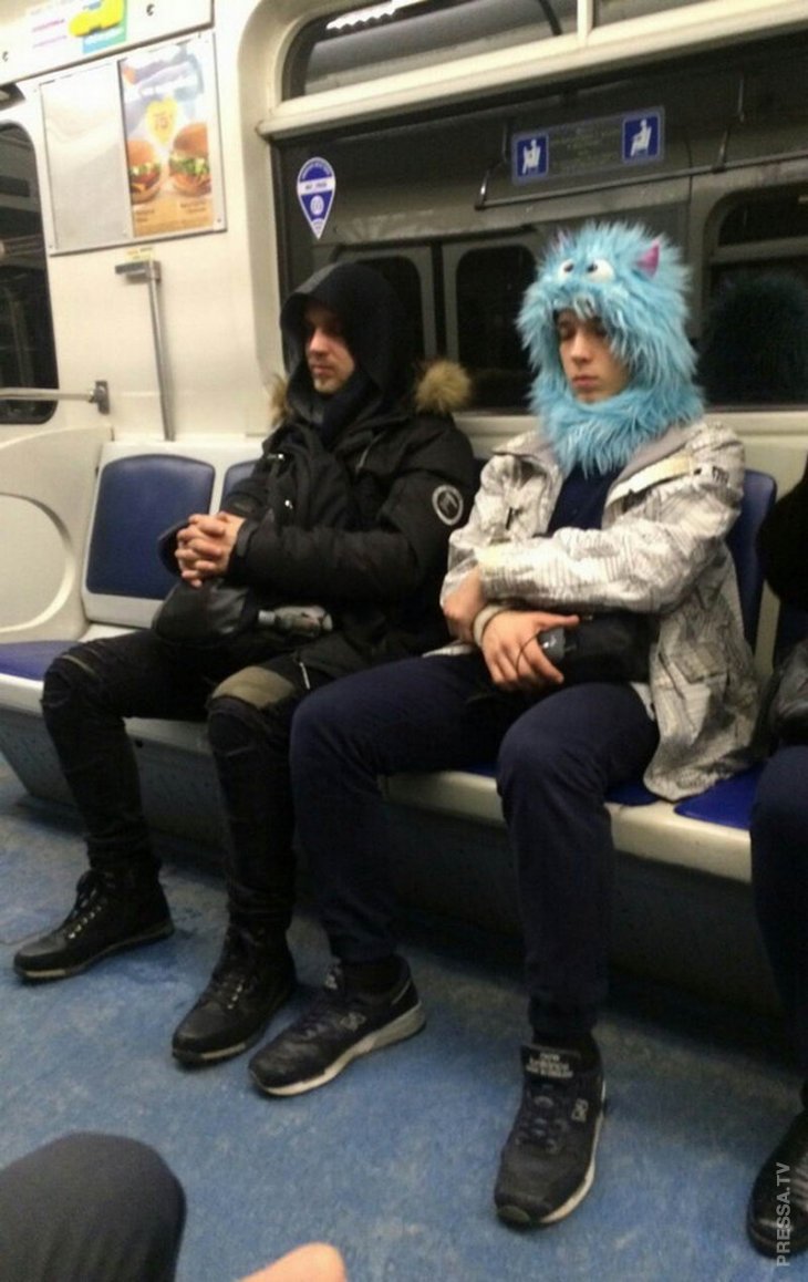 Суровые модники из метро 