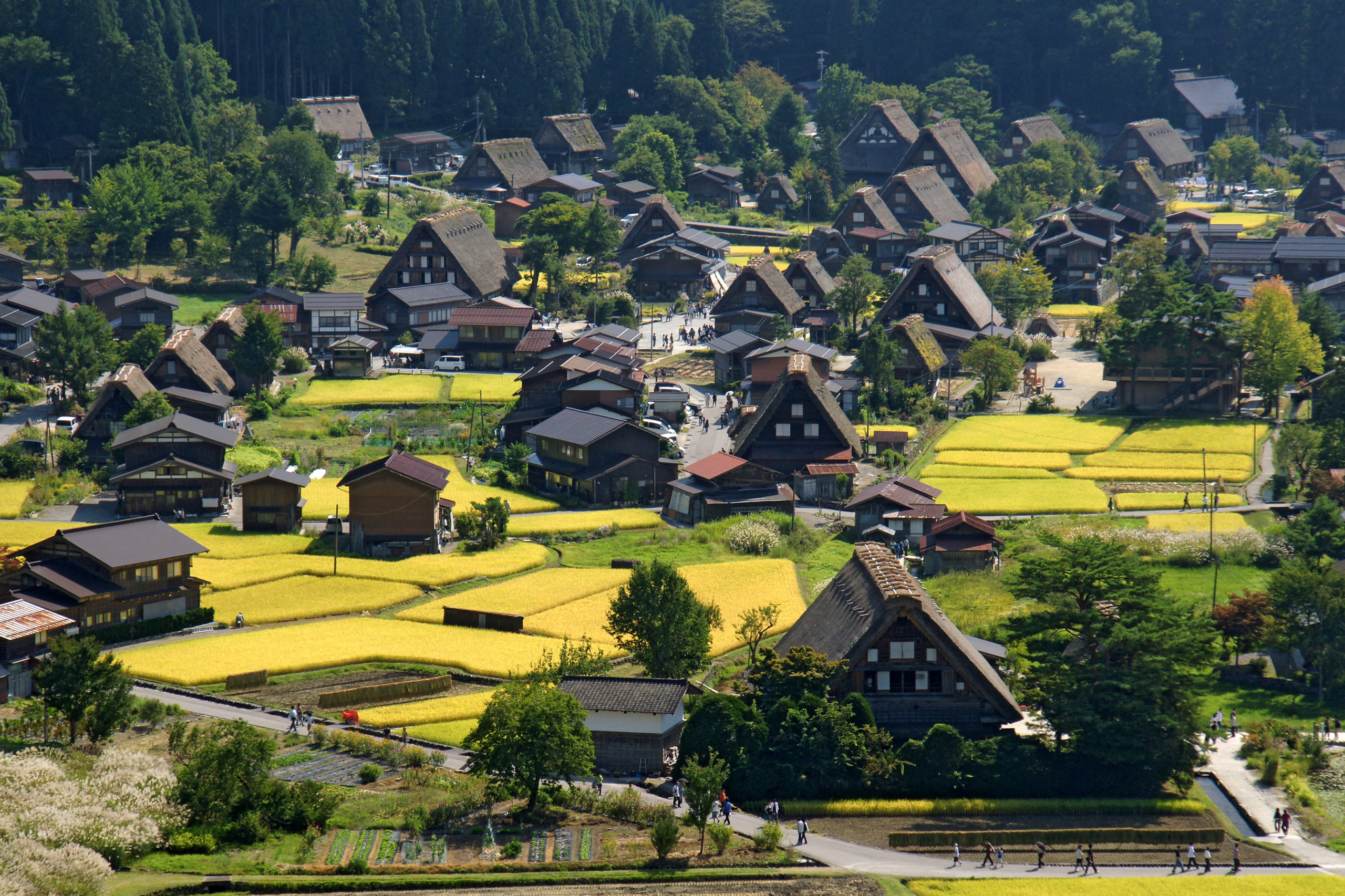 Деревня Сиракава-го Япония