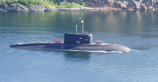 Китайская подводная лодка изнутри пространство