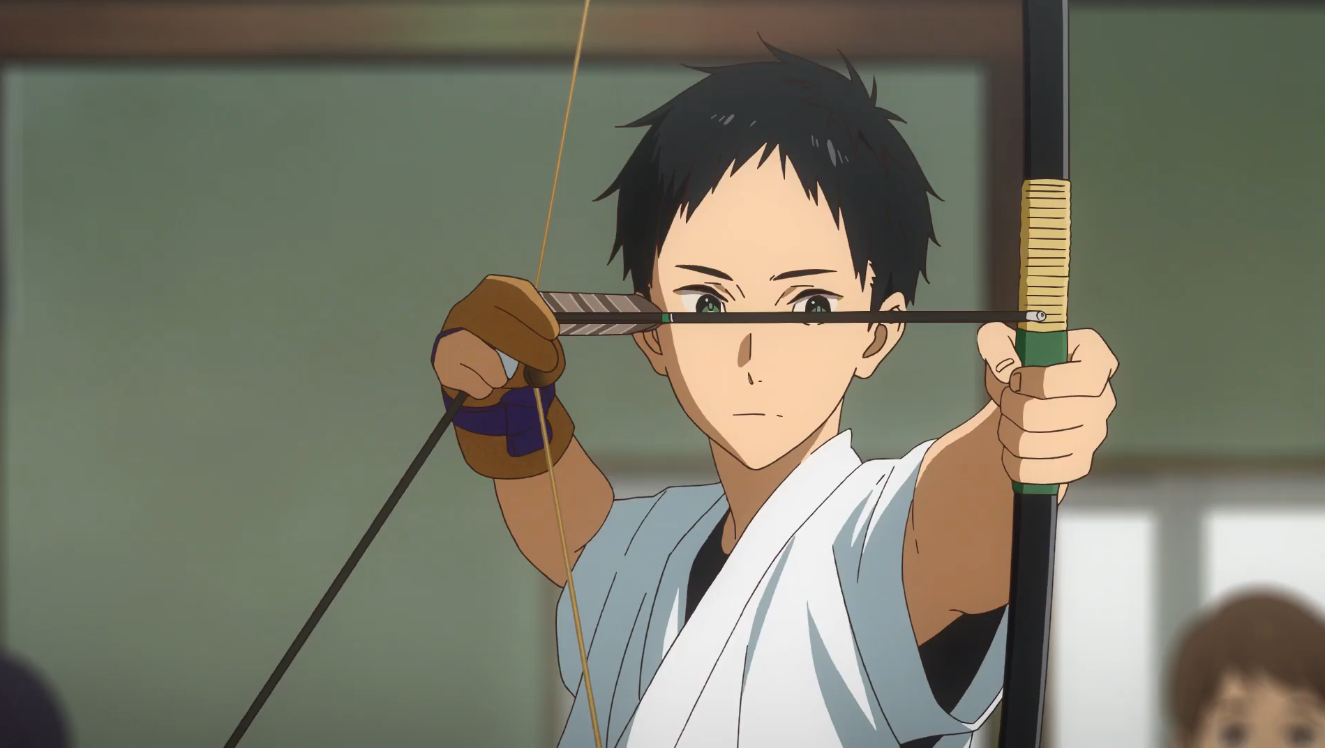 Кадр из аниме Клуб стрельбы из лука