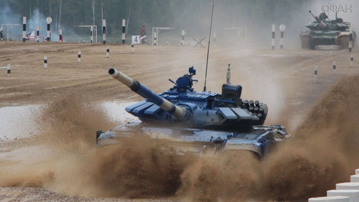 Россия победила на танковом биатлоне с удивительным рекордом