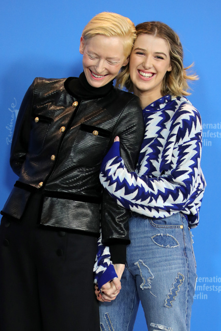 Тильда Суинтон представила фильм вместе с дочерью Хонор Дети / Дети знаменитостей