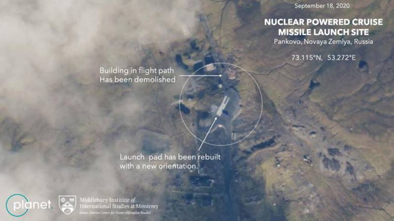 В США разглядели подготовку к испытаниям российской ядерной крылатой ракеты Новости